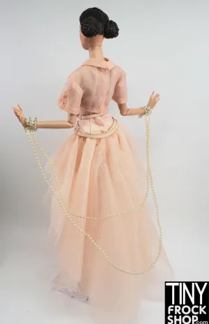 12" Fashion Doll Pearl Bracelet Drape