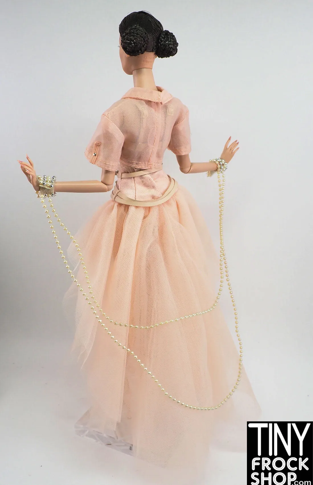 12" Fashion Doll Pearl Bracelet Drape