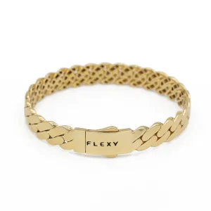 14K Men Cuban Flexy Bracelet JTJ