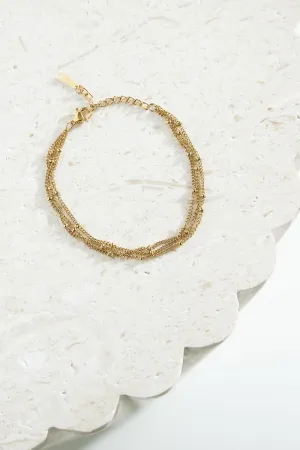 18k Gold Plated Dream Piece Bracelet Gold