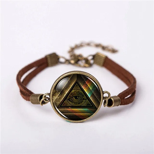 2017 US Animax Steven Universe Shield Bracelet Jewelry Fashion Cute Cartoon Vintage Leather Bracelet Bangles Gift For Children