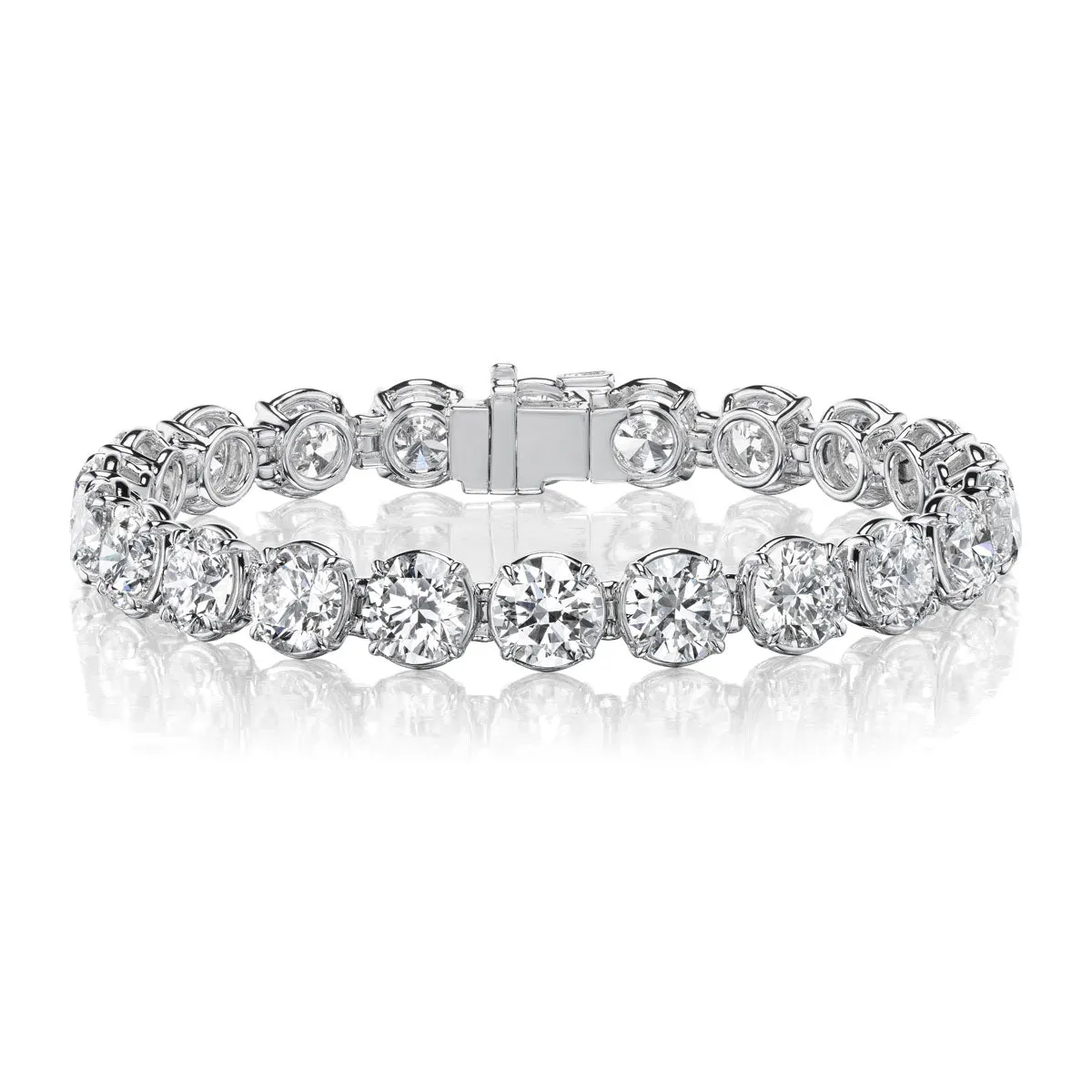 22CT Diamond Tennis Bracelet