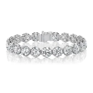 22CT Diamond Tennis Bracelet
