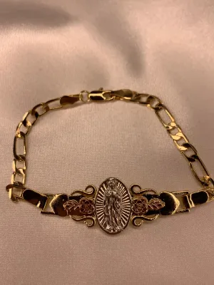 3 Toned Virgencita Bracelet