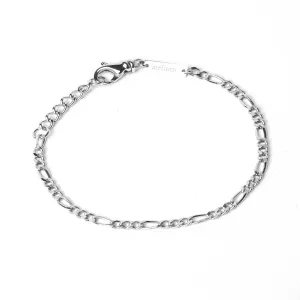 3.0mm Figaro Chain Bracelet