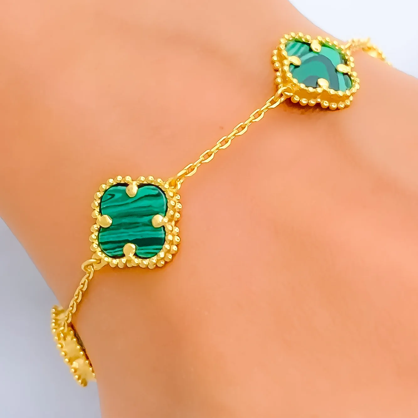 Adorned Grandiose 21k Gold Bracelet