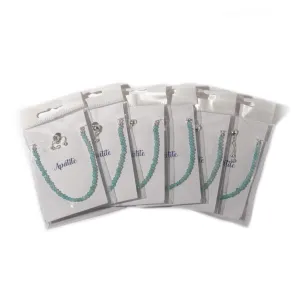 Apatite Sterling Silver Bracelet - 6 pack