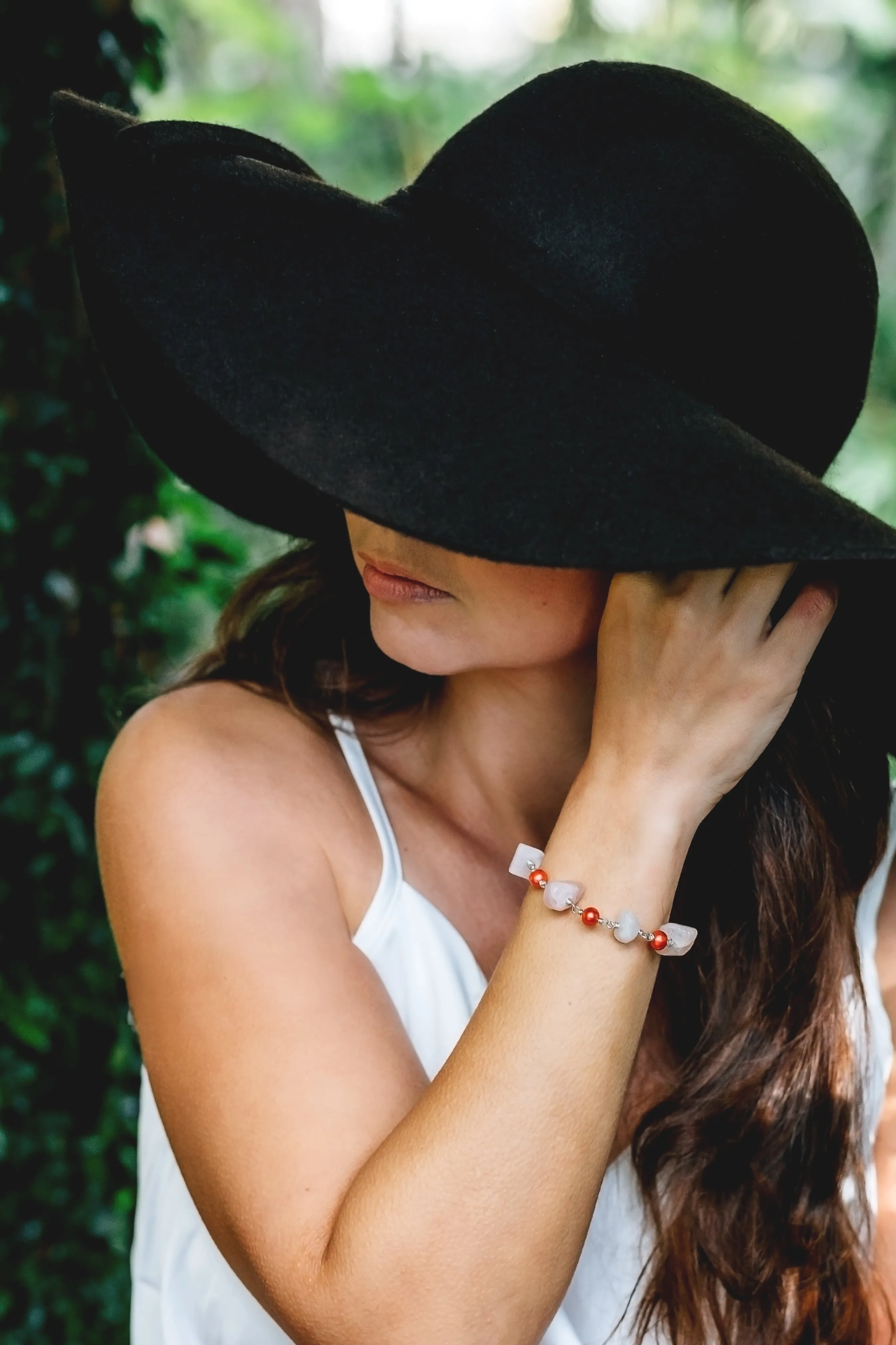 As Seen On Jane the Virgin Rose Quartz Freshwater Pearl Bracelet