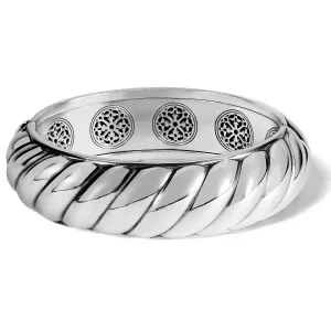 Athena Scalloped Hinged Bangle - JF0000