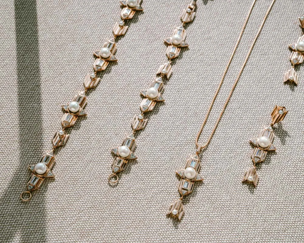 Babylon Long Necklace - Pinkgold