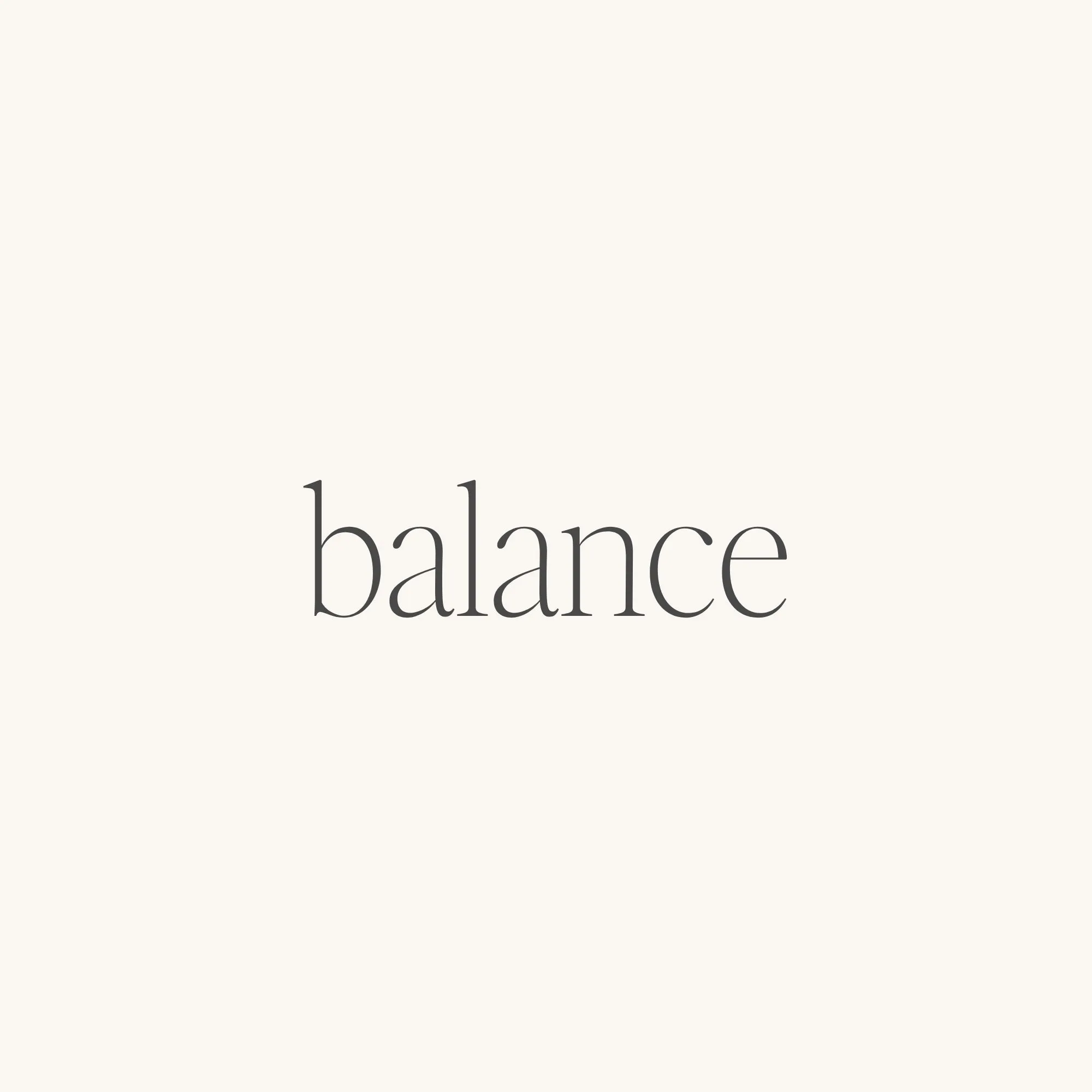 Balance
