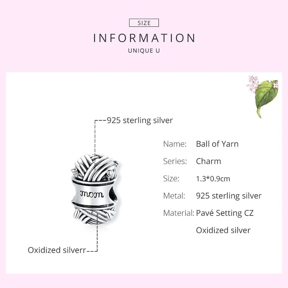 Ball of Yarn Charm