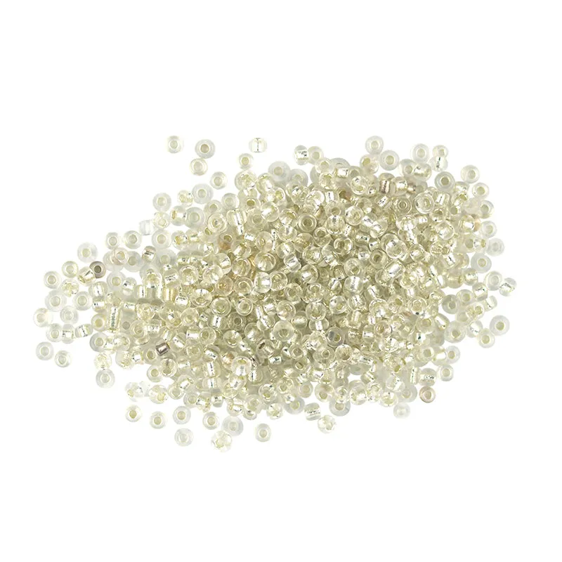 BEAD GLASS SEED SILVER 1.8MM 25G