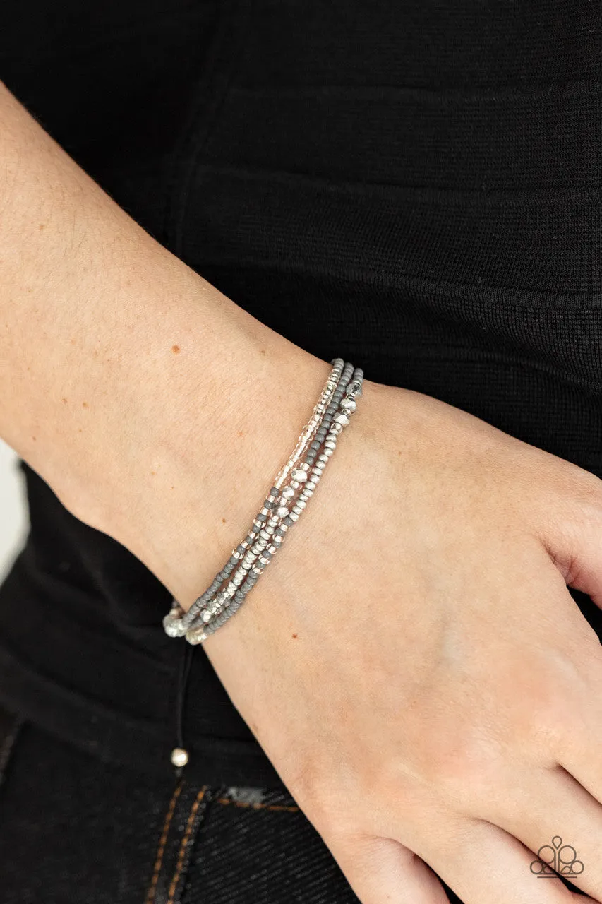 BEAD Me Up, Scotty! Silver Paparazzi Bracelet