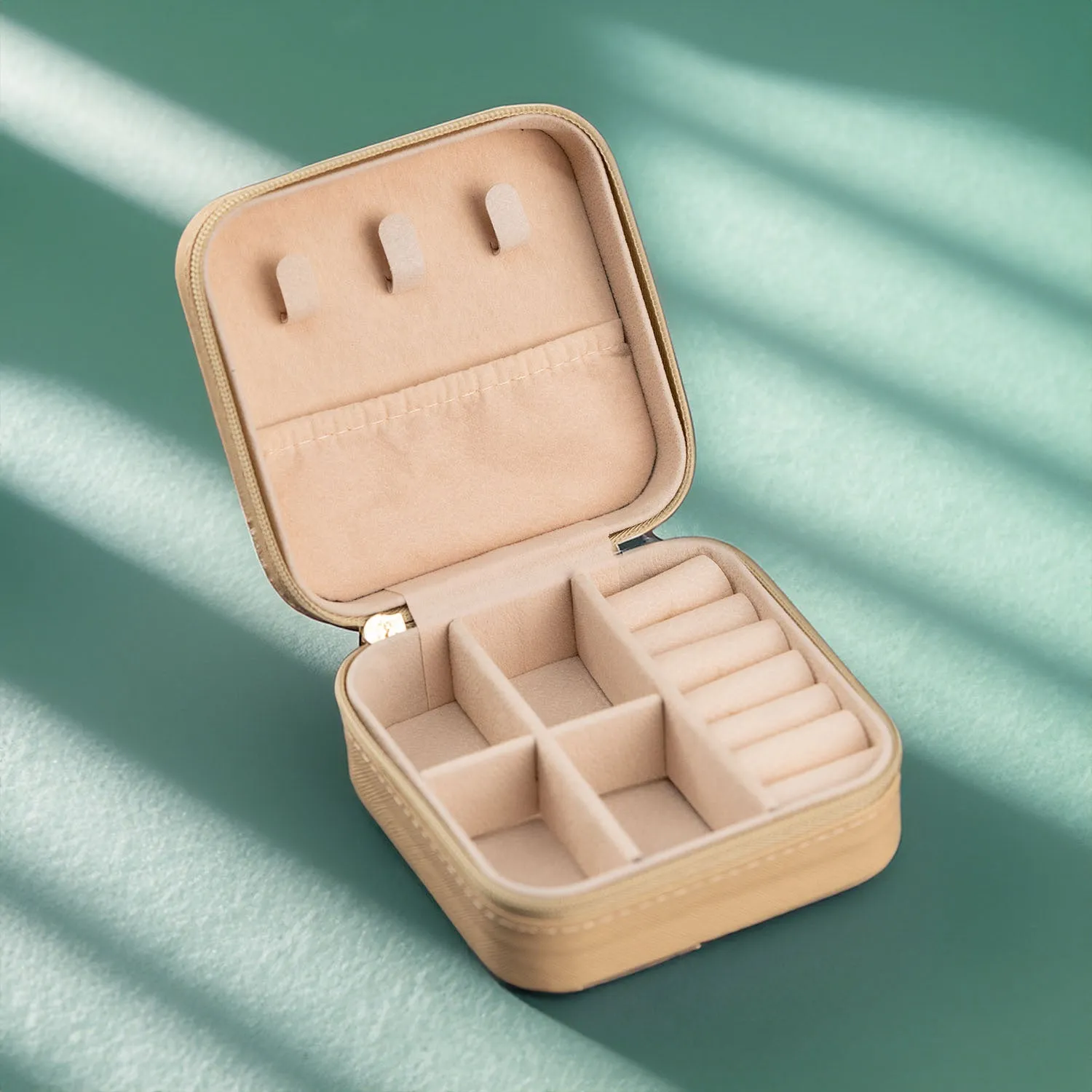 Biscotti Beige Mini Jewellery Organiser