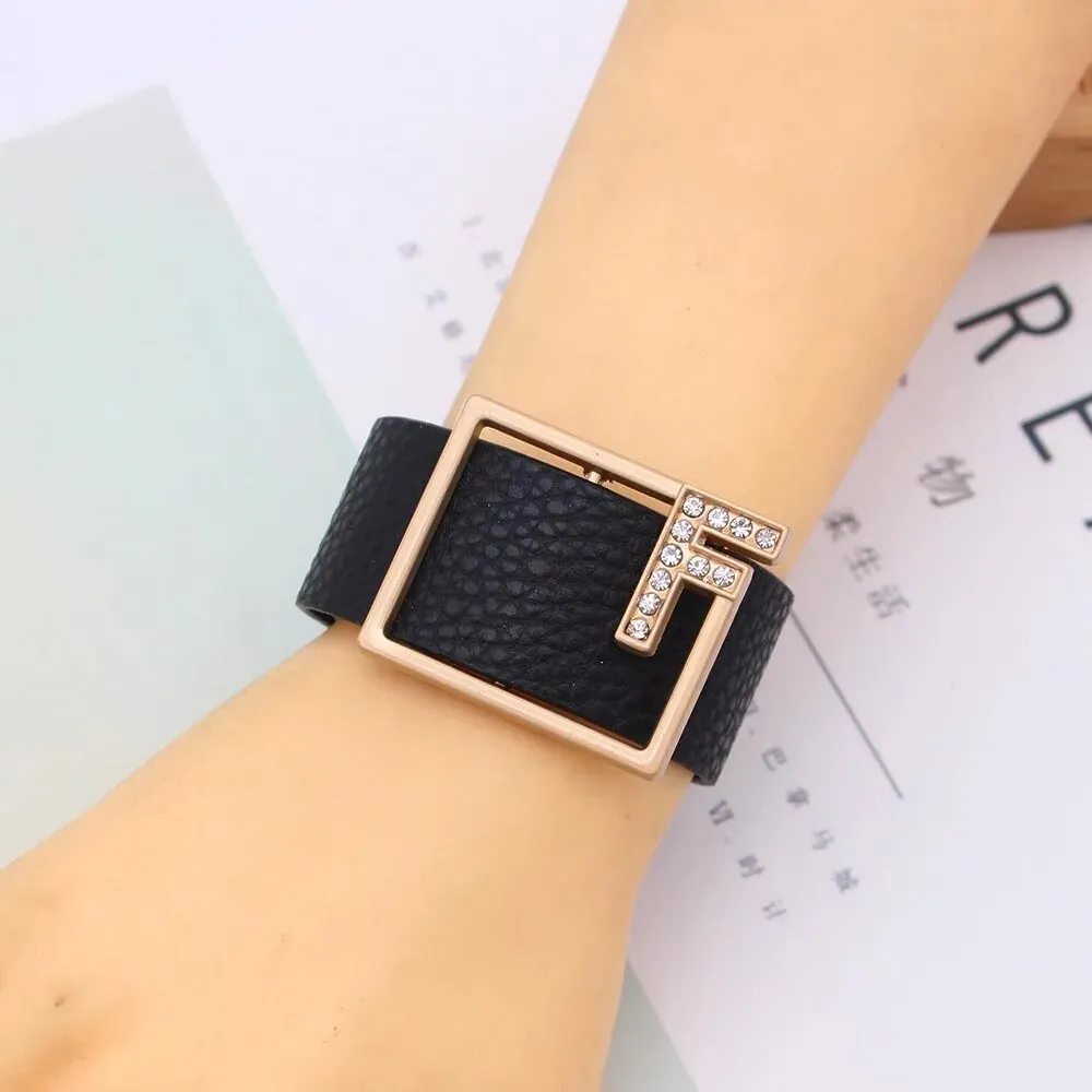 Black-Gold Crystal Charm
