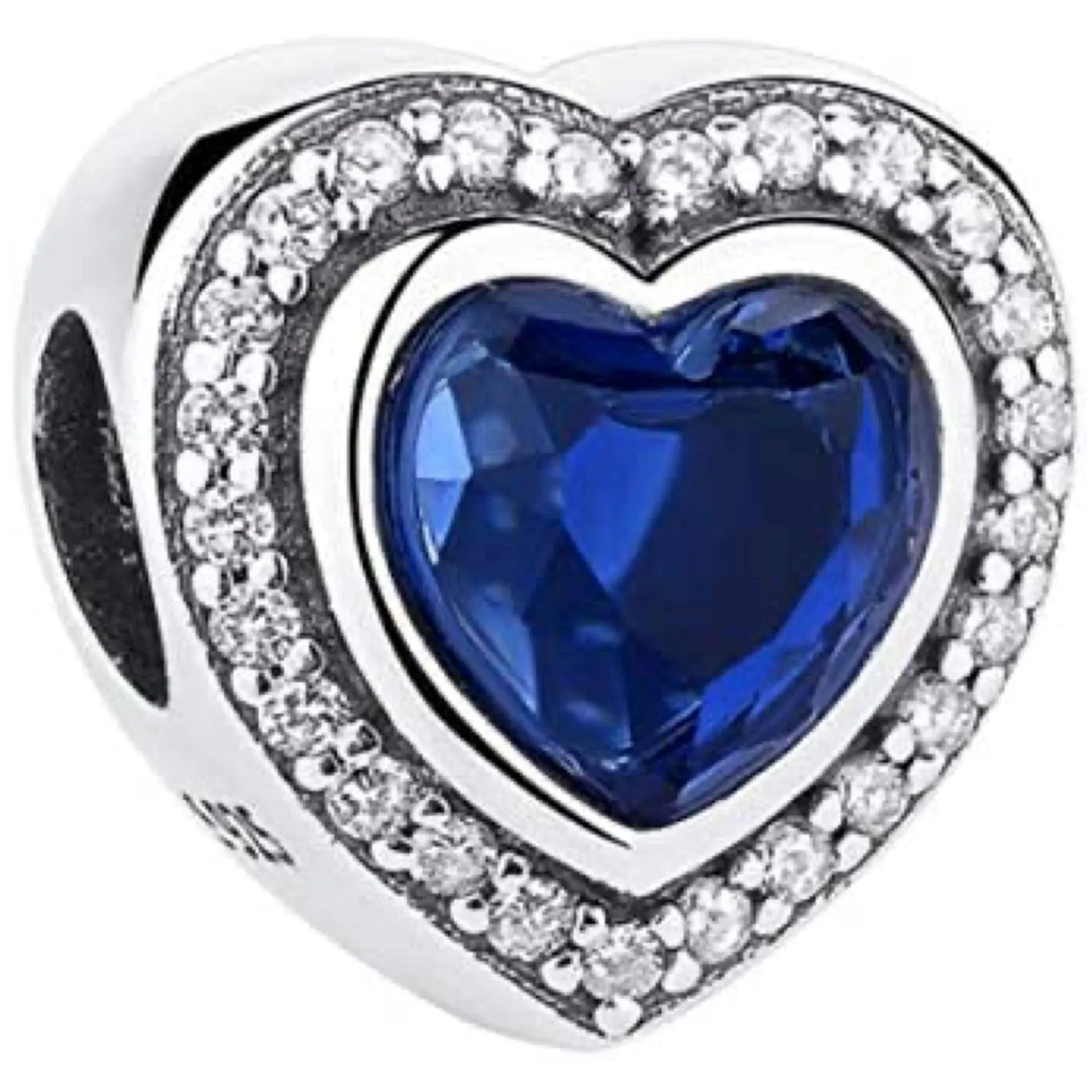 Blue Heart of the Ocean Titanic Bead Charm