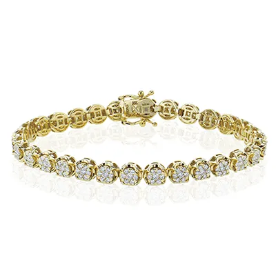 Bracelet in 18k Gold with Diamonds