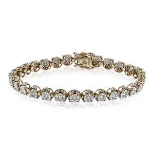 Bracelet in 18k Gold with Diamonds