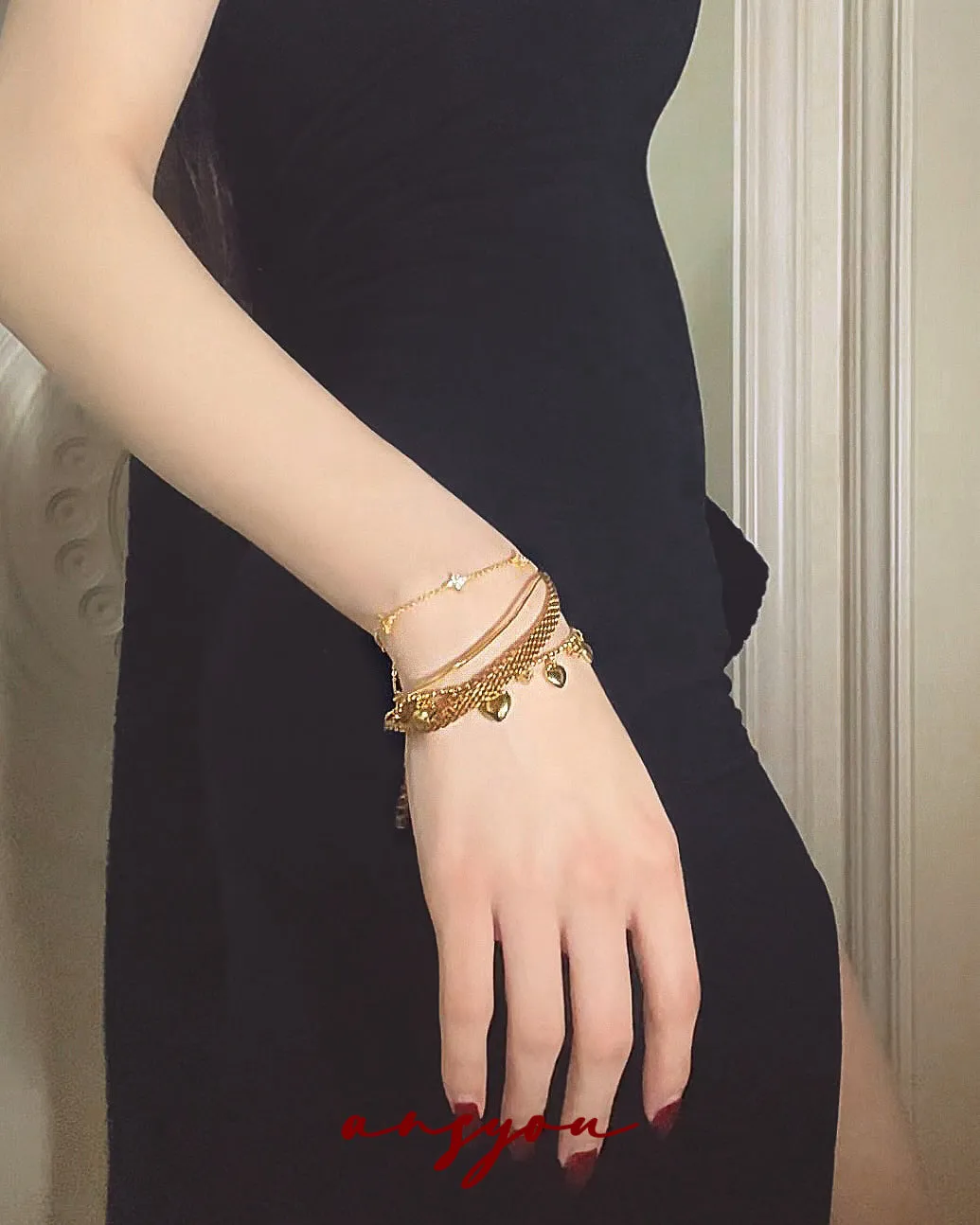 Bubble Diamond Snake Bracelet