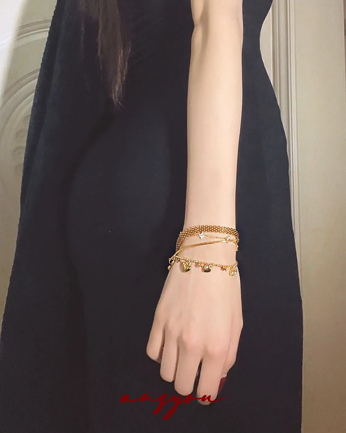 Bubble Diamond Snake Bracelet