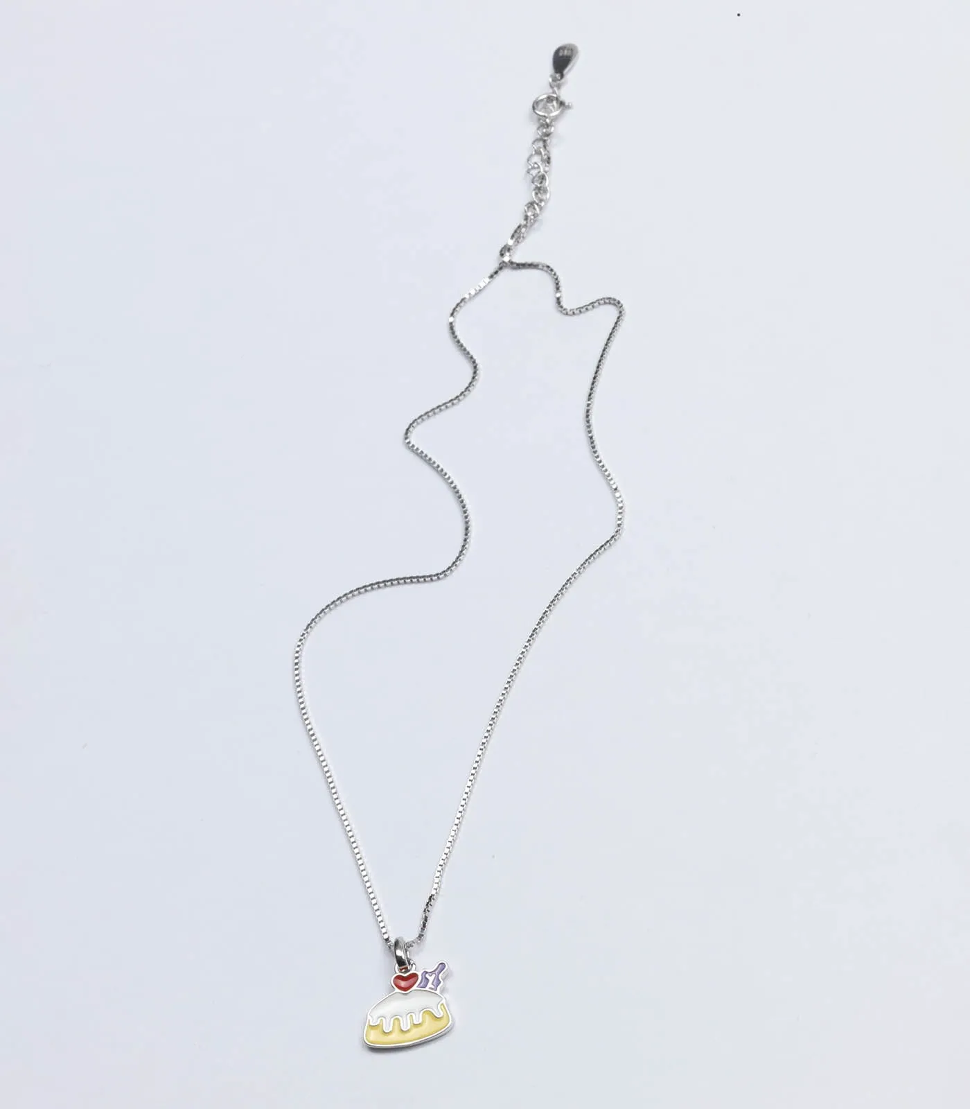 Cake Necklace (Silver)