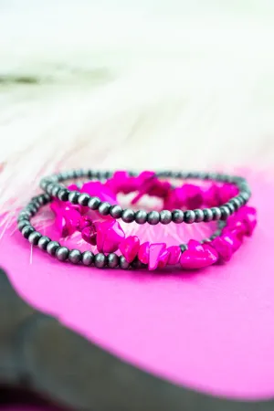 Cascade Fashion Chipstone Navajo Bracelet Set