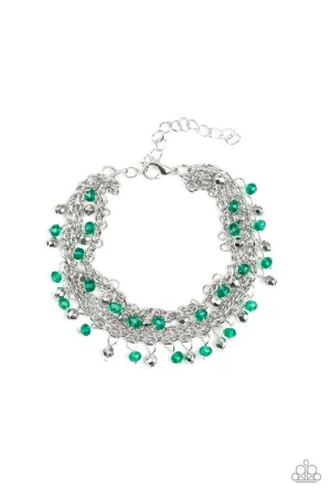 Cash Confidence Green Paparazzi Bracelet