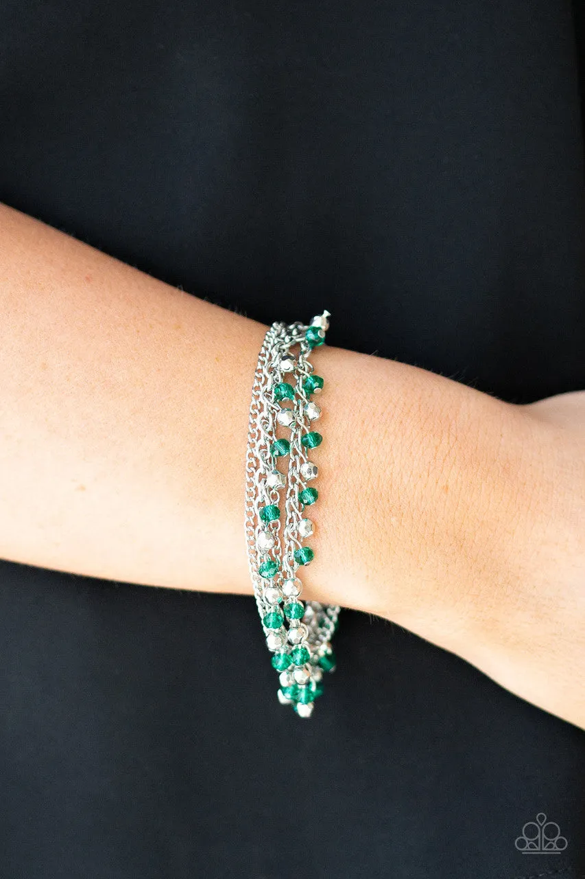 Cash Confidence Green Paparazzi Bracelet