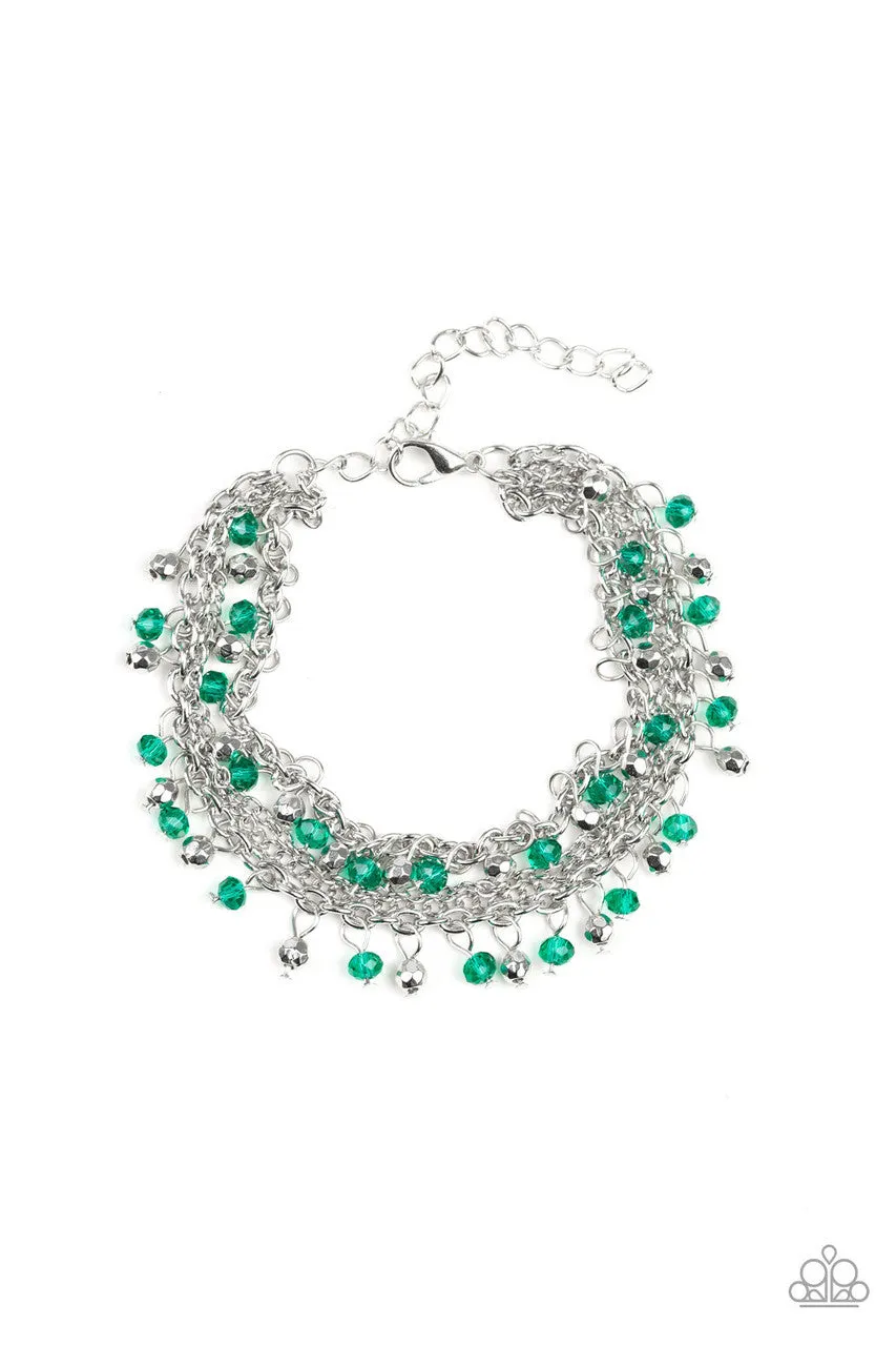 Cash Confidence Green Paparazzi Bracelet