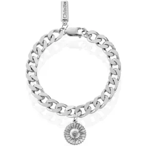 ChloBo Couture Pendant Sun Bracelet - Silver