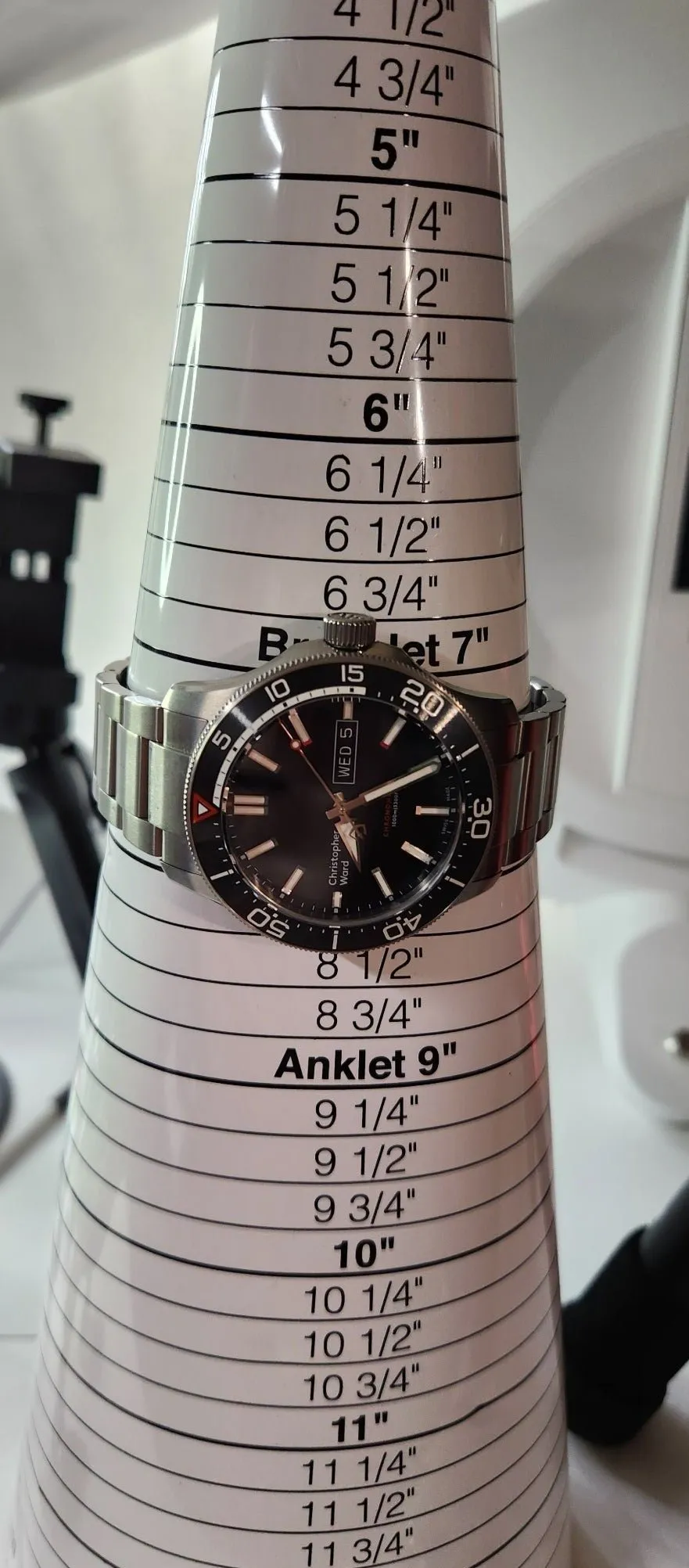 Christopher Ward C60 Elite Pro 1000 Diver 42mm Titanium on Bracelet Diving Watch