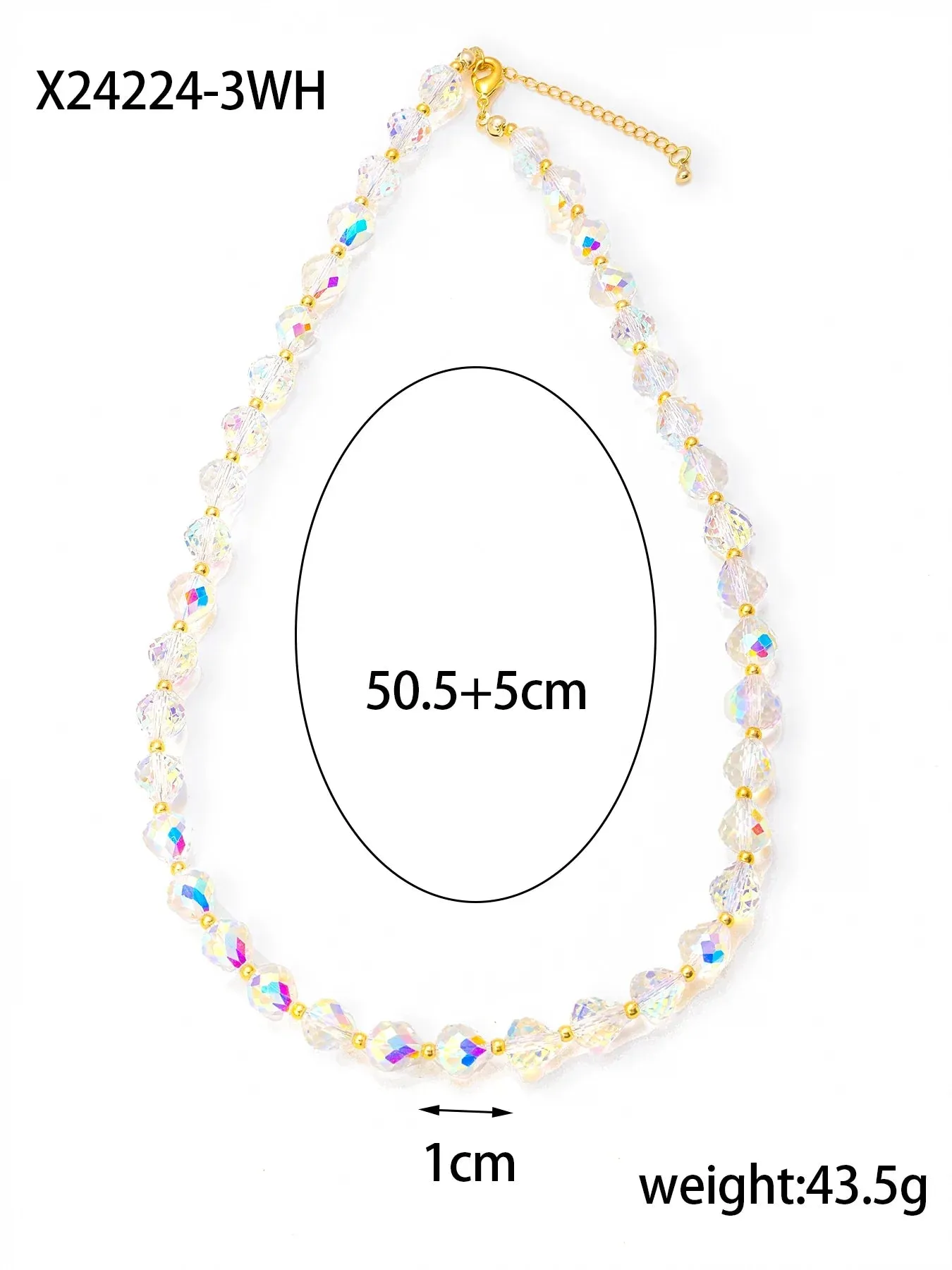 Colorful Artificial Austria Crystal Bracelet New Shiny Stone Beads Rope Chain Strand Bracelets for Women Party