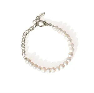 Cosmo Pearl Bracelet - Silver