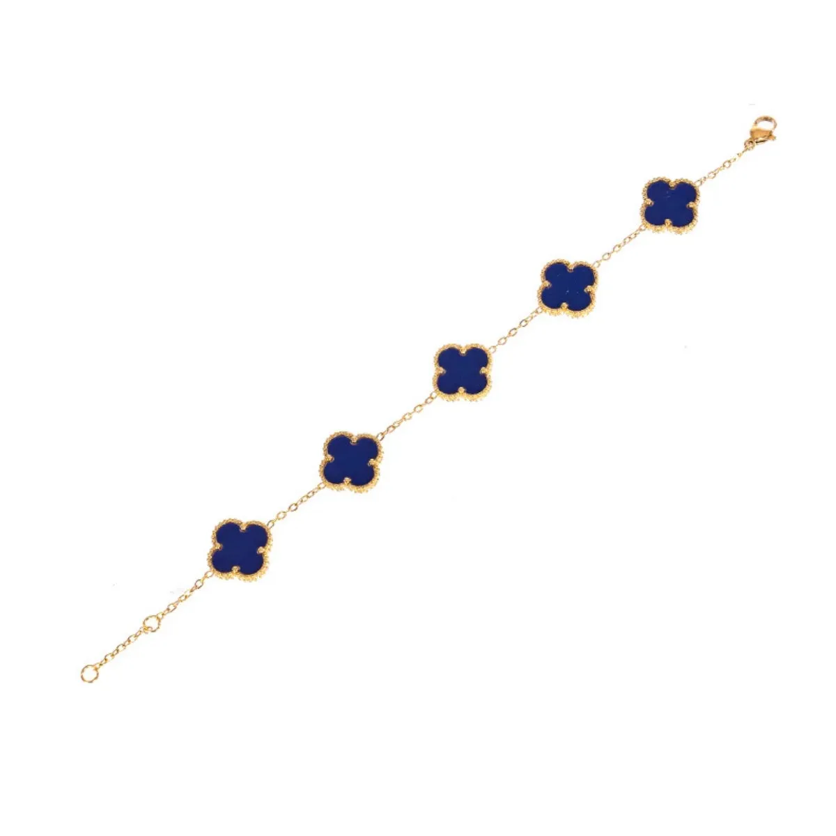 Cress Clover Bracelet (Sapphire)