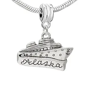 Crusie Ship Charm Bead