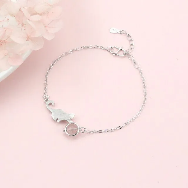 Crystal Cat Bracelet