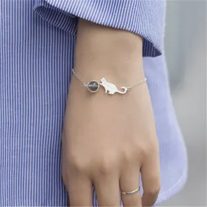 Crystal Cat Bracelet