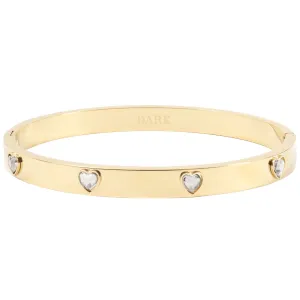 CRYSTAL HEART BANGLE CRYSTAL