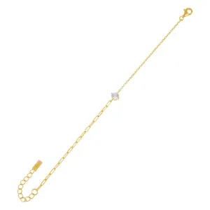 CZ Round Stone Bracelet