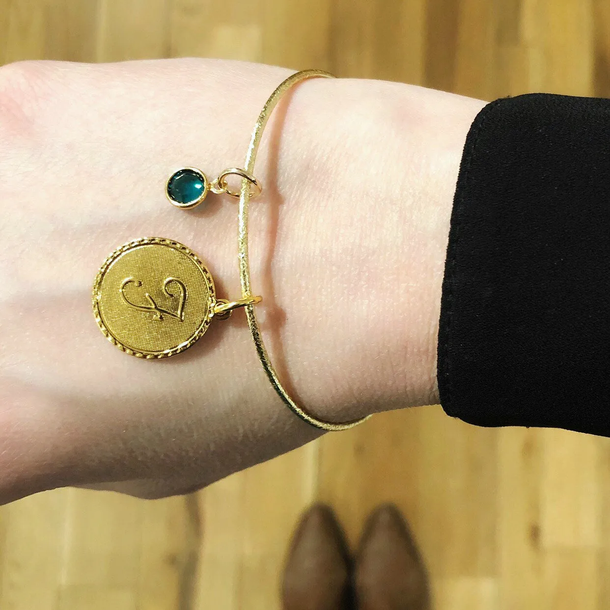 Dalton Birthstone Bangle