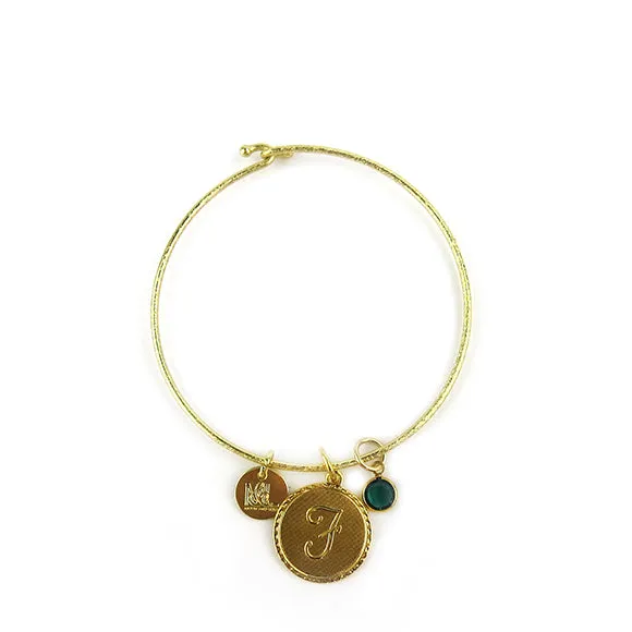 Dalton Birthstone Bangle