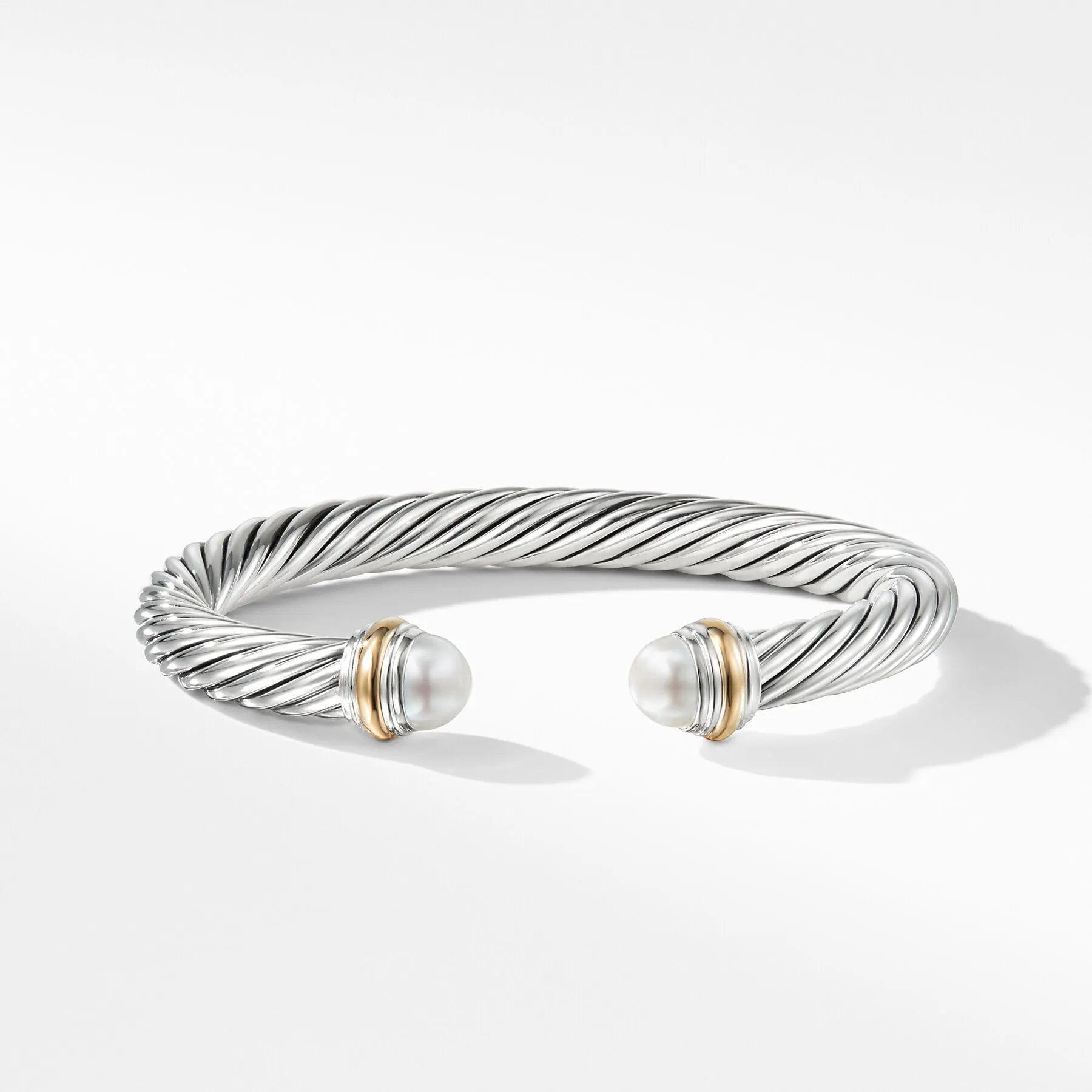 David Yurman  Bracelet in Silver and 14-Karat Yellow Gold