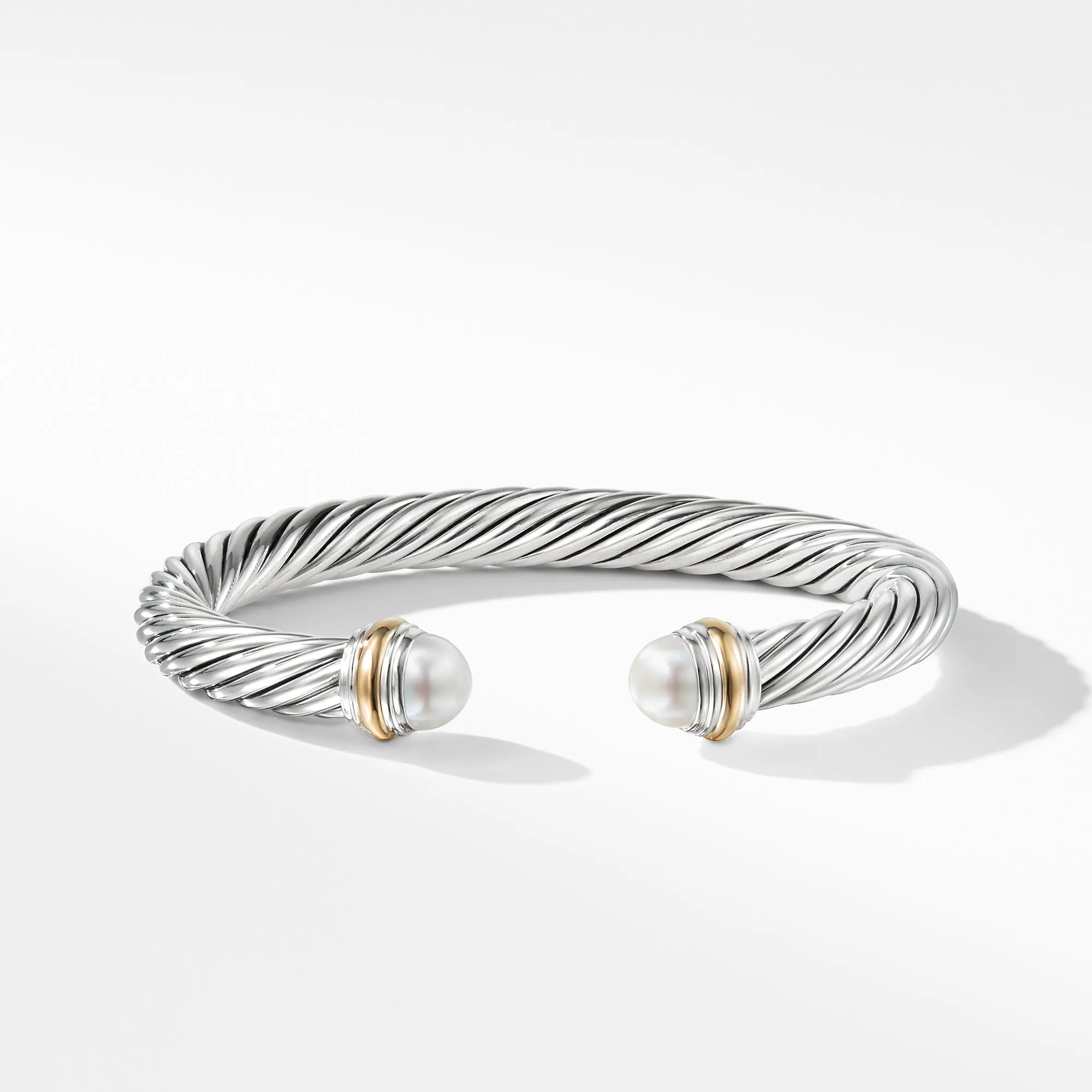 David Yurman  Bracelet in Silver and 14-Karat Yellow Gold