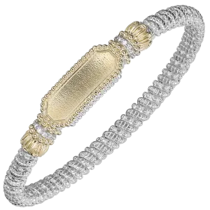 Diamond Engravable Bangle Bracelet