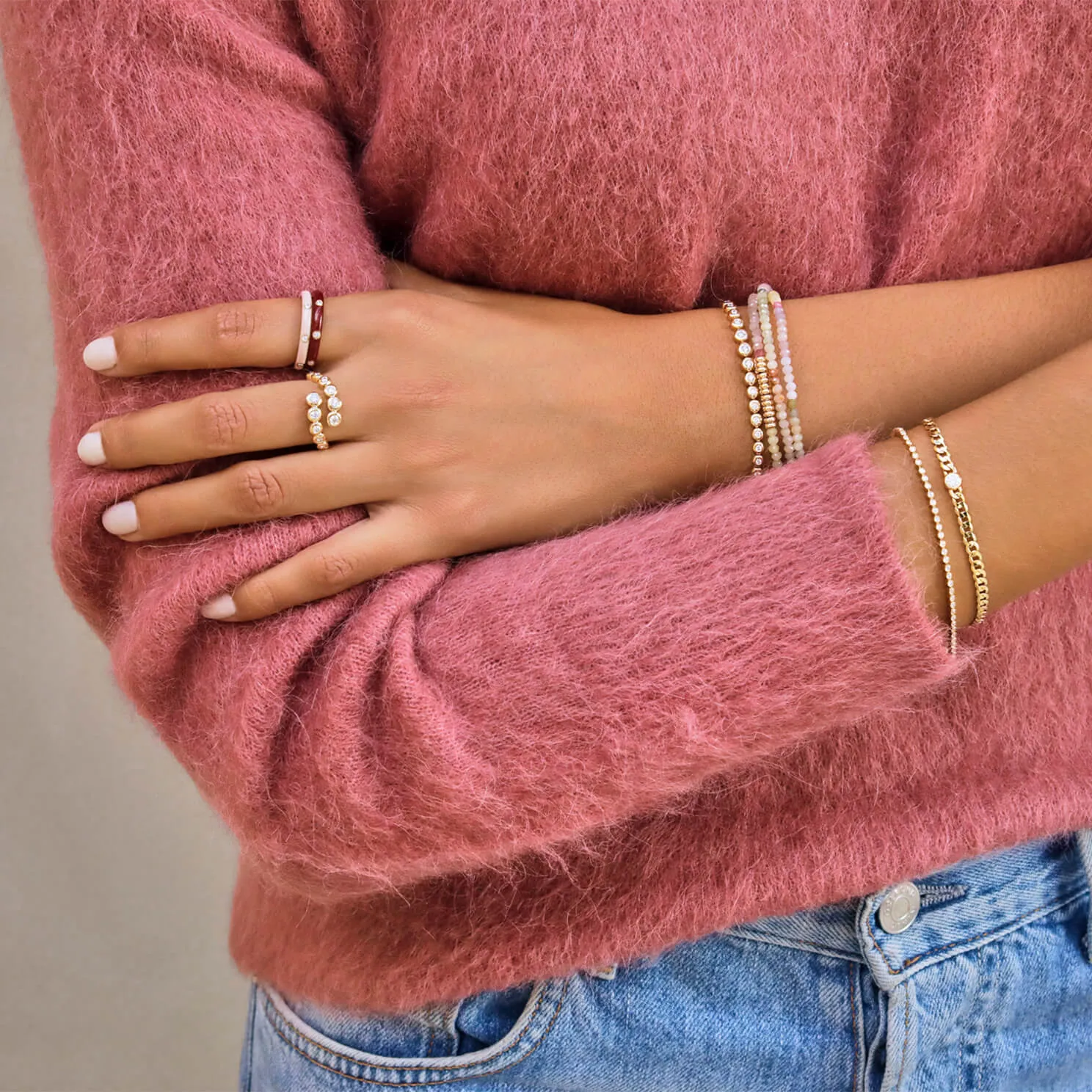 Diamond Sari Bracelet