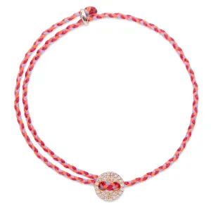Diamond Signature Button Bracelet in Fire Blend