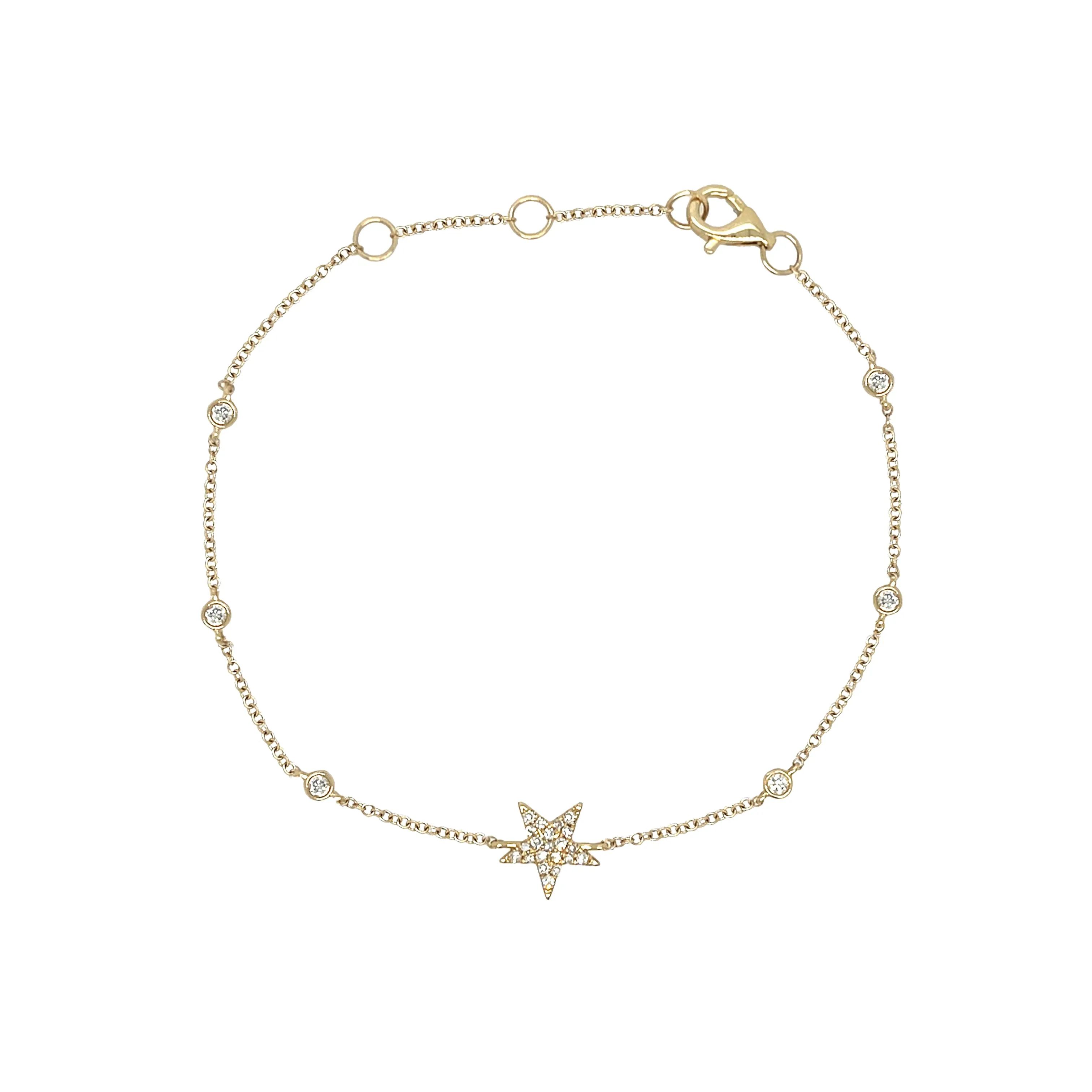 Diamond Star Bracelet
