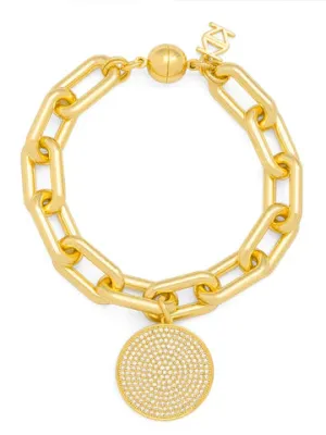Disc Charm Bracelet
