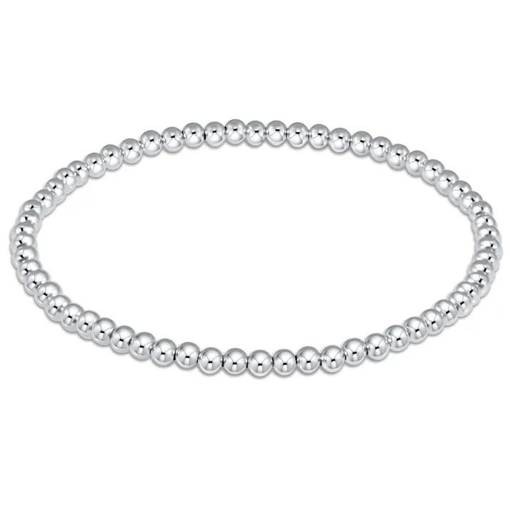 enewton Classic Sterling 3mm Bead Bracelet
